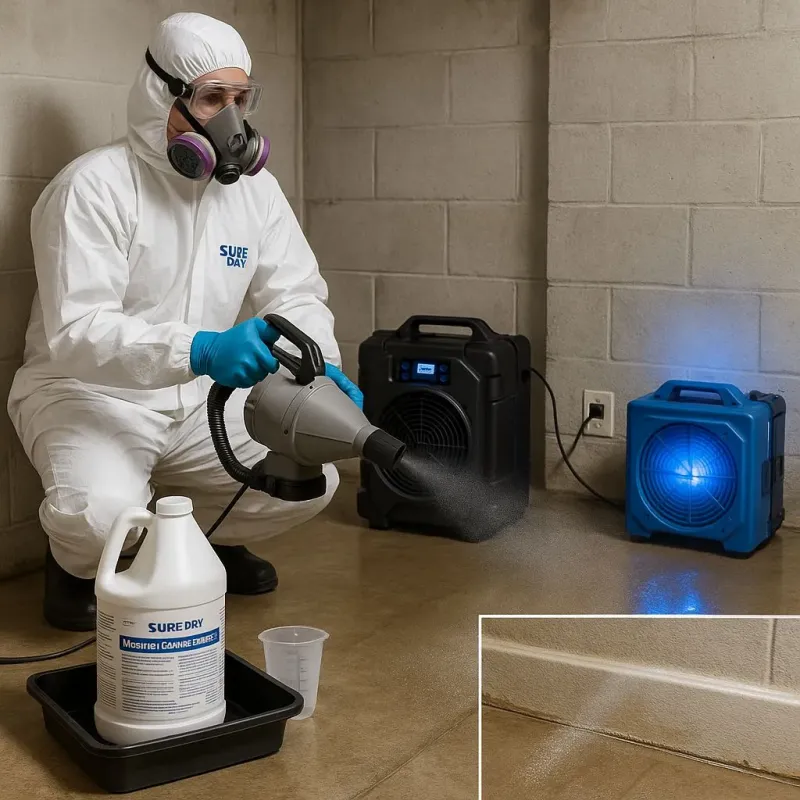 Sanitization and Odor Removal process in New Carrollton, MD