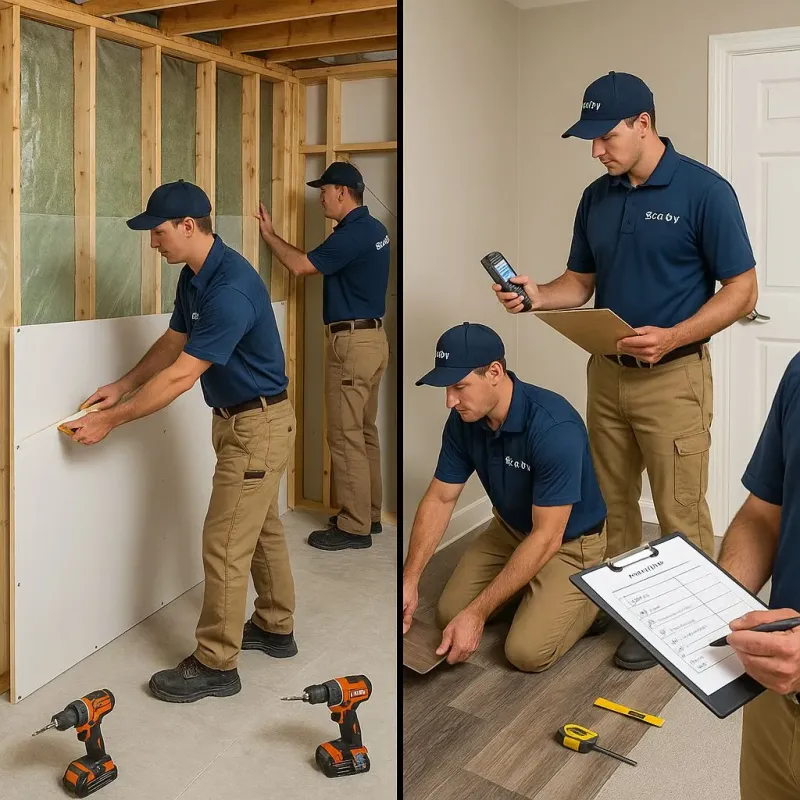 Repairs and Reconstruction process in New Carrollton, MD